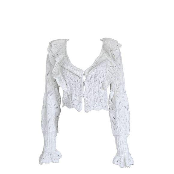 free people avery lace cardigan